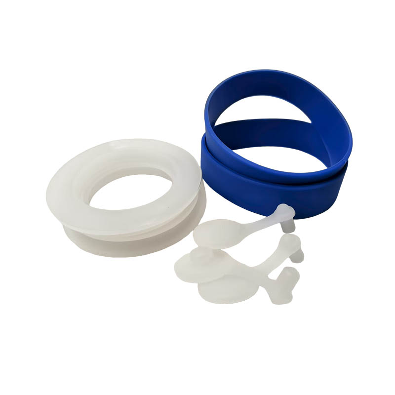 How do silicone rubber sealing rings maintain their elasticity, ageing, and deformation despite repeated opening and closing?
